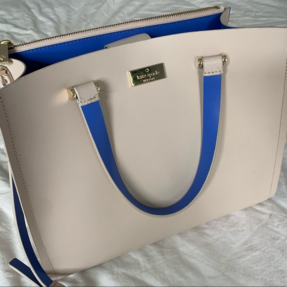 Kate Spade Arbour Hill, Cream & Blue - Picture 9 of 11